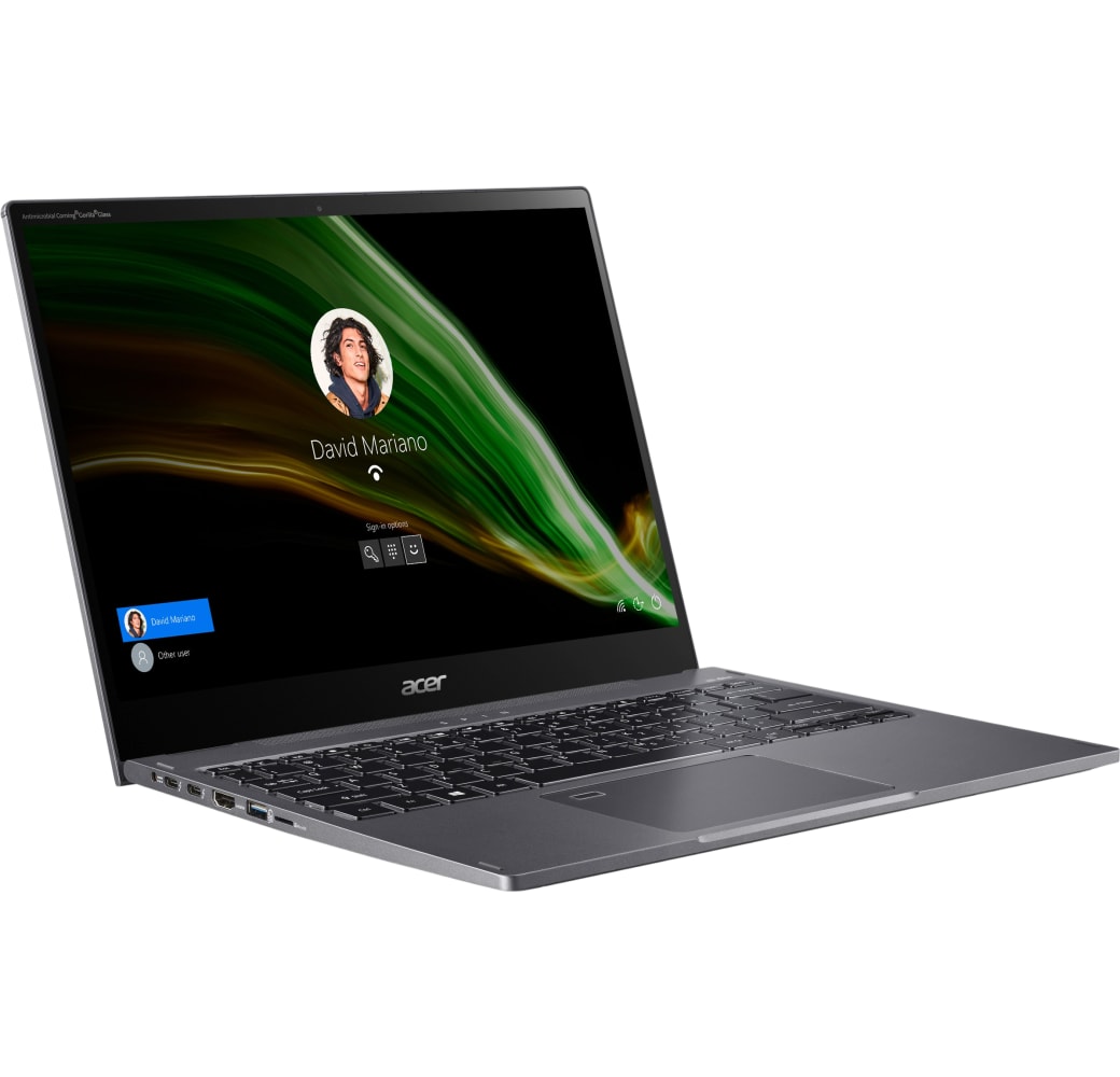 Grey Acer Spin 5 SP513-55N-771F Convertible - Intel® Core™ i7-1165G7 - 16GB - 1TB SSD - Intel® Iris® Xe Graphics.3