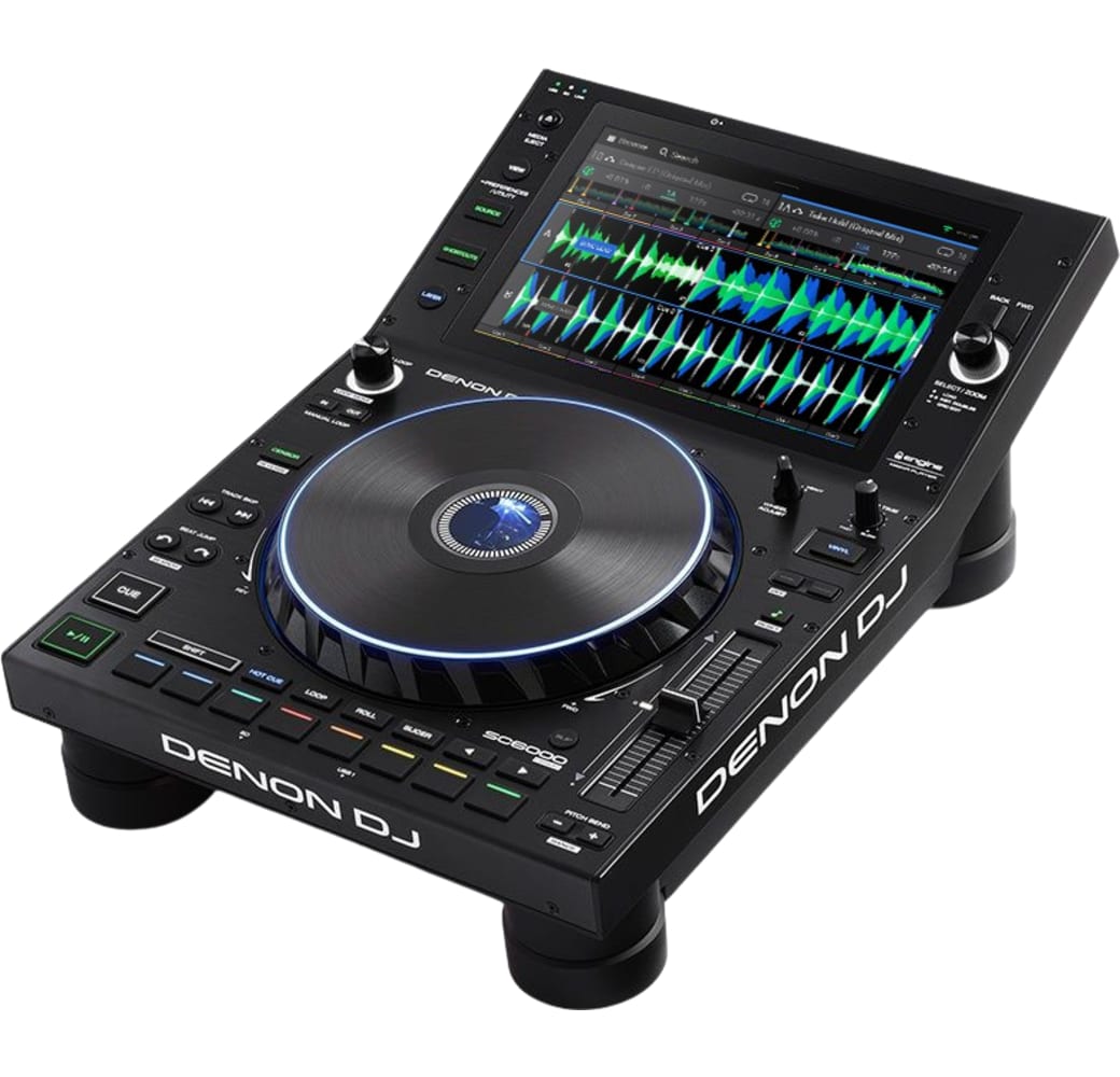 Schwarz Denon Dj SC6000 Prime DJ-Medienspieler.1