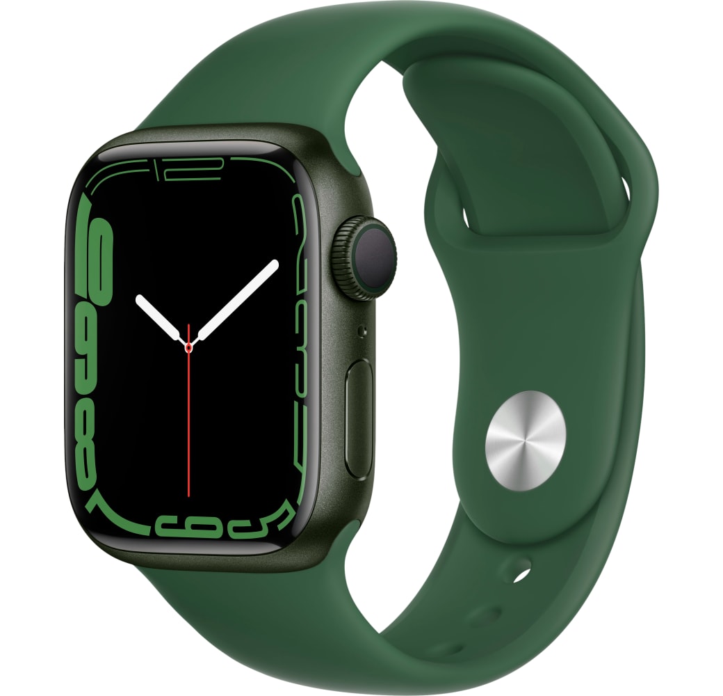 Grün Apple Watch Series 7 GPS, Aluminiumgehäuse, 45 mm.1