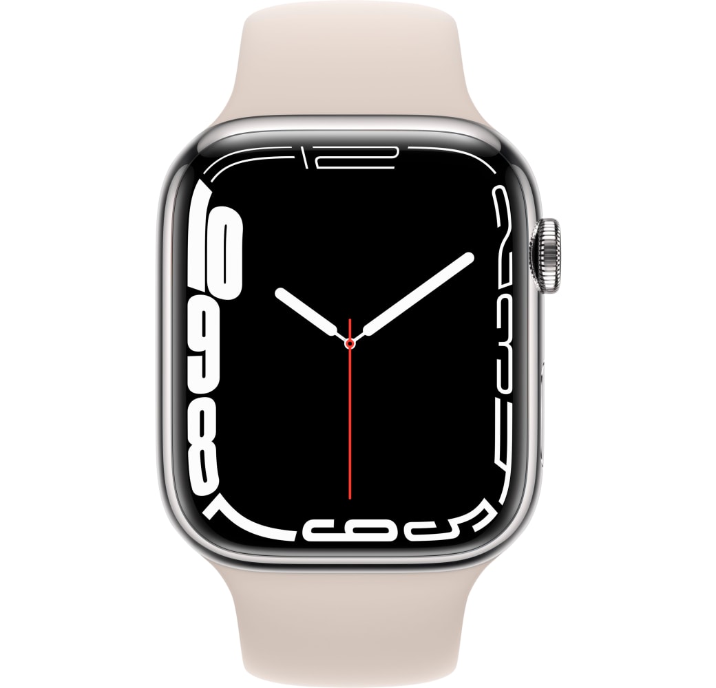 Rent Apple Watch Series 7 GPS + Cellular, 45mm, Stainless Steel