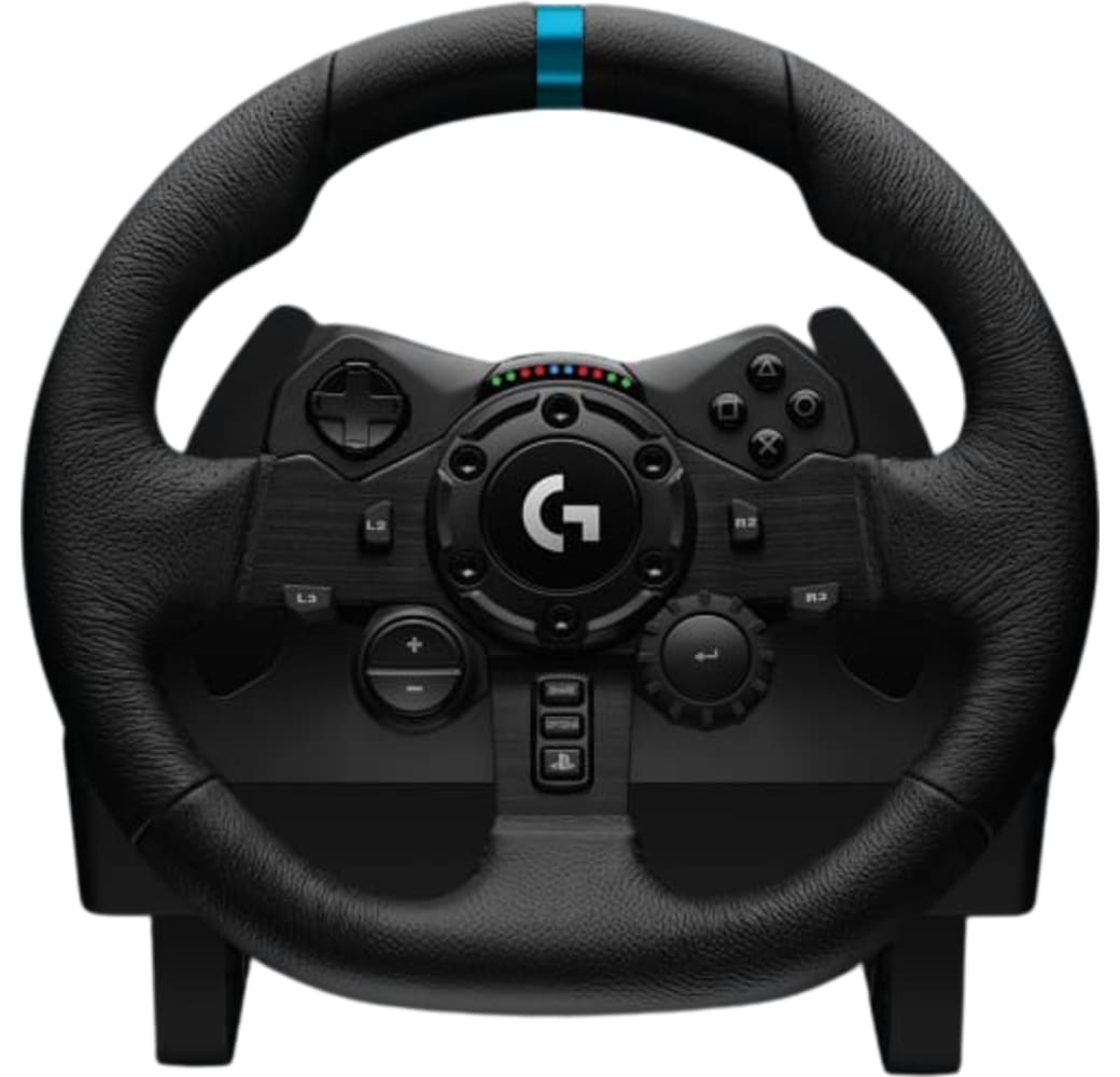 Black Logitech G923 Gaming Wheel (Playstation + PC).2