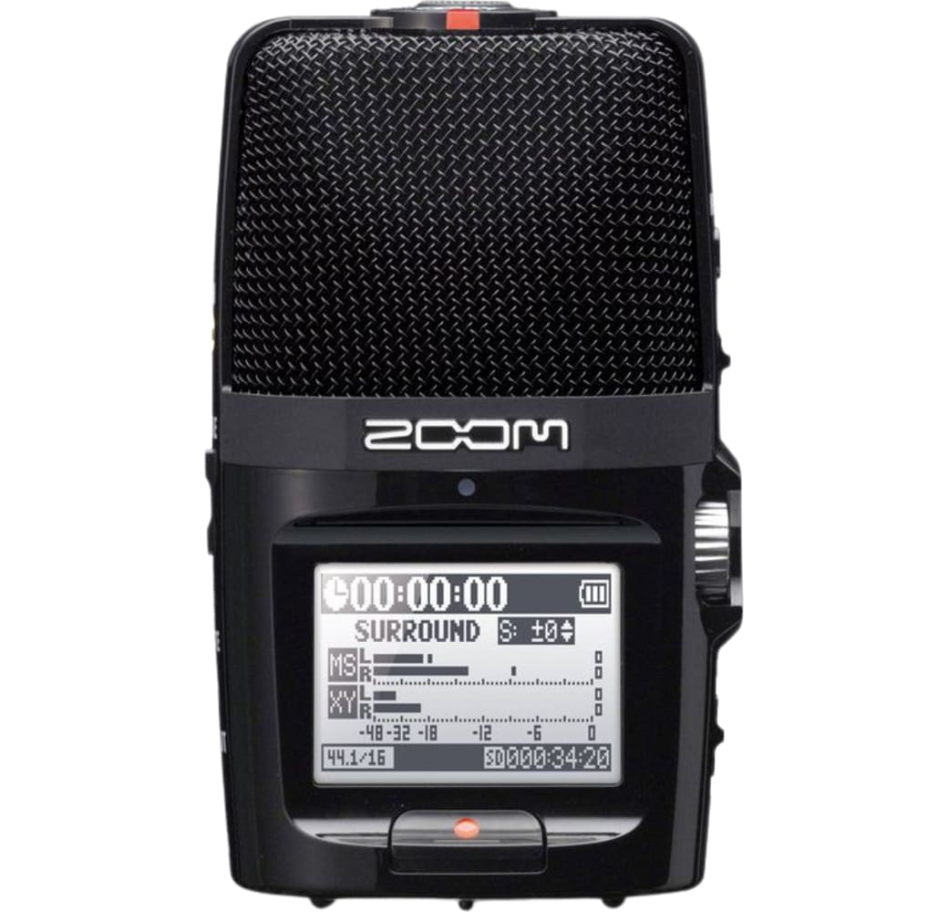 Black Zoom H2N Portable MP3 / Wave Recorder.1