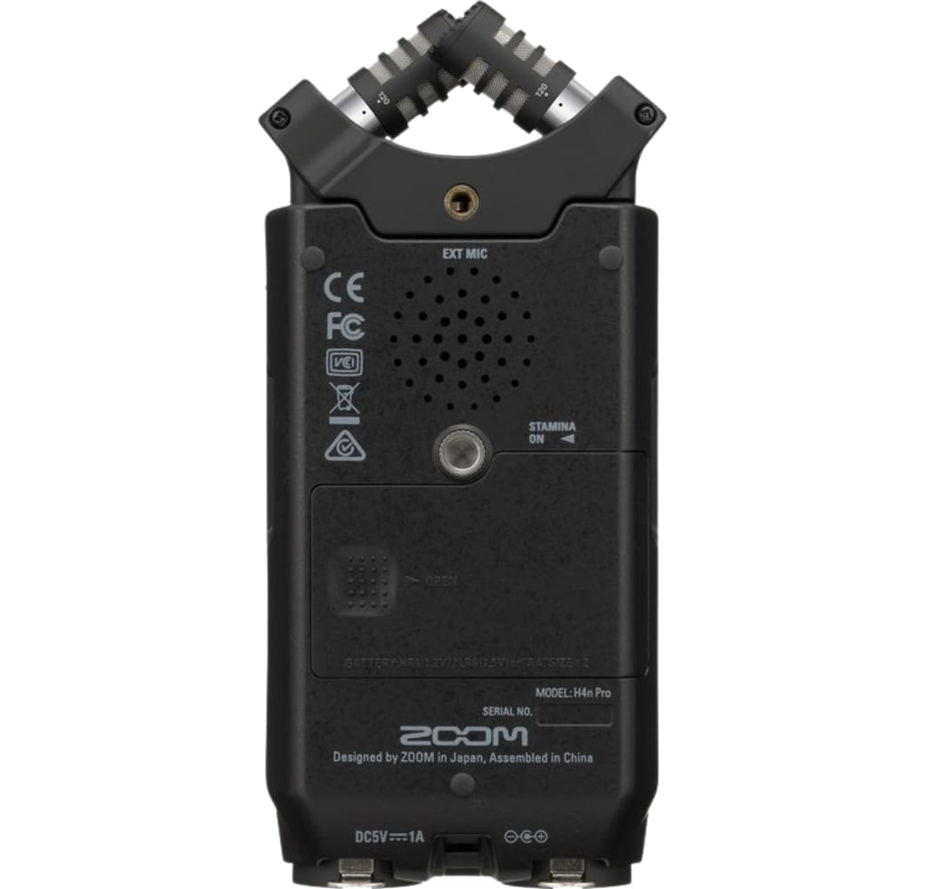 Black Zoom H4N Pro Portable MP3 / Wave Recorder.3