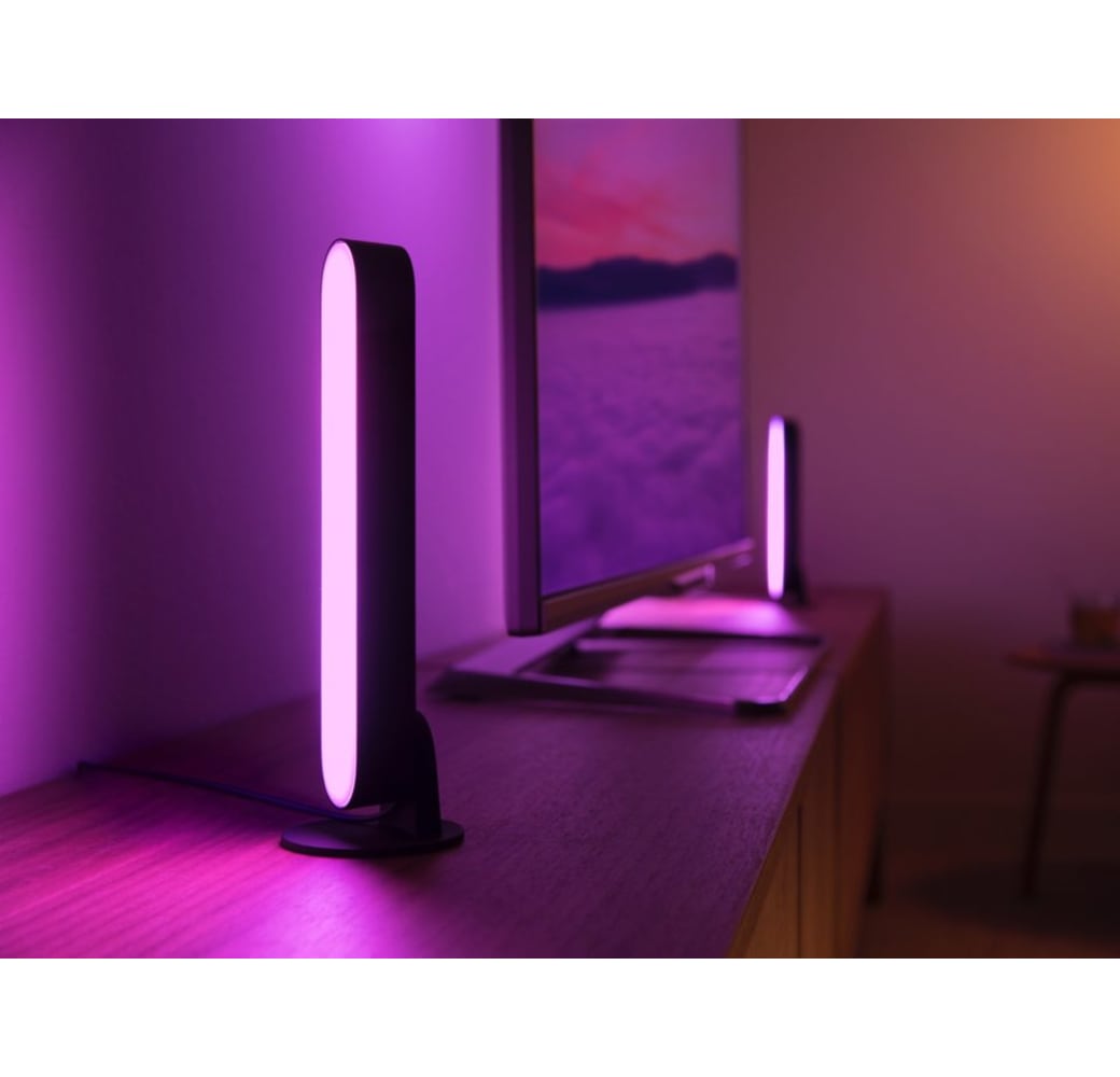 Black Philips Hue Play White & Color Ambience Lightbar (2-pack).4