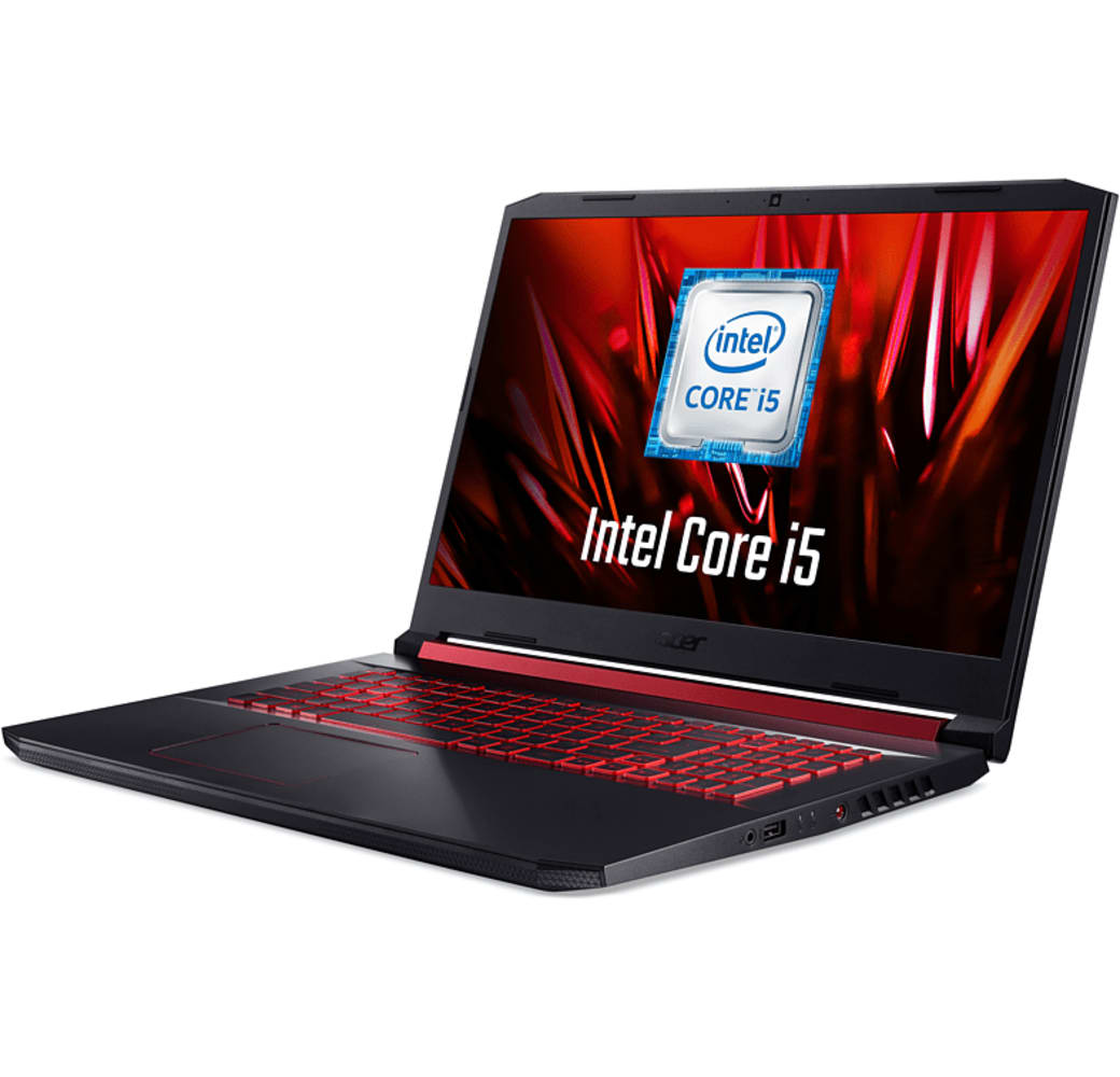 Black Red Acer Acer Laptop Acer Nitro 5 (An517-51-59Jn) Rote Tastaturbeleuchtung Gaming Laptop - Intel® Core™ i5-9300H - 8GB - 512GB SSD - NVIDIA® GeForce® GTX 1660 Ti.1