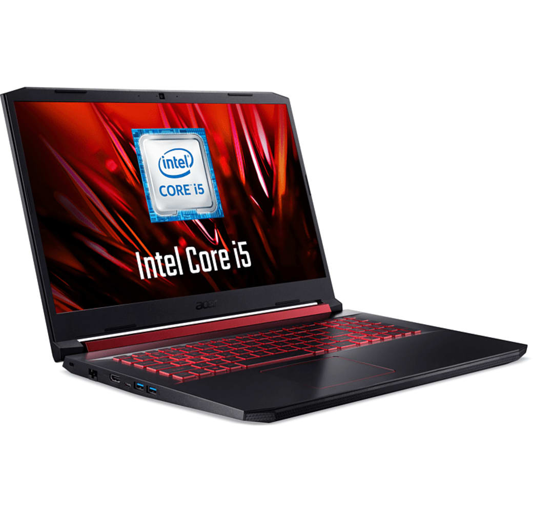 Black Red Acer Acer Laptop Acer Nitro 5 (An517-51-59Jn) Rote Tastaturbeleuchtung Gaming Laptop - Intel® Core™ i5-9300H - 8GB - 512GB SSD - NVIDIA® GeForce® GTX 1660 Ti.2