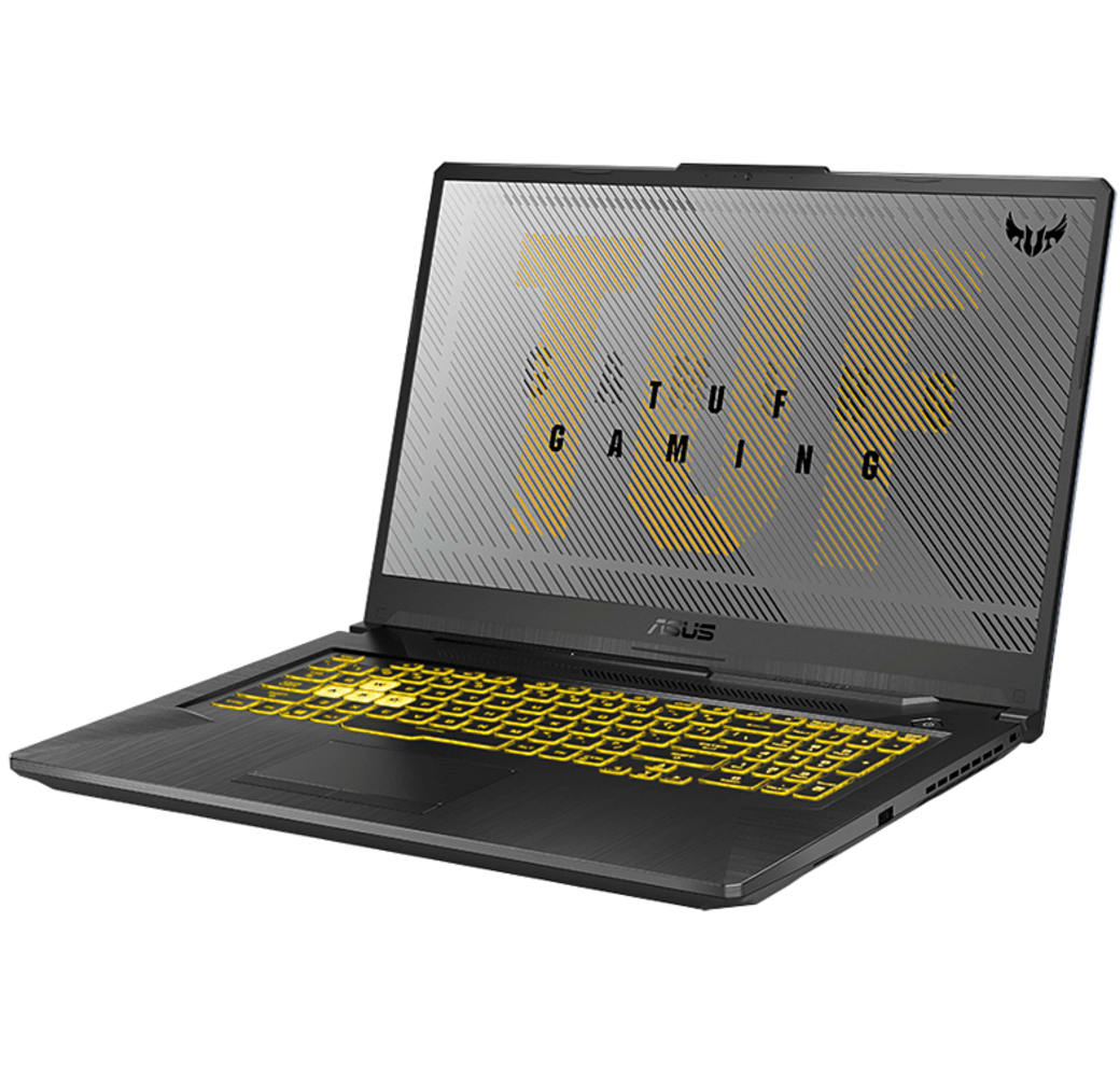 Festung grau ASUS TUF Gaming A17 FA706IU-H7241T Gaming Notebook - AMD Ryzen™ 9 4900H - 16GB - 512GB SSD - NVIDIA® GeForce® GTX 1660 Ti.4