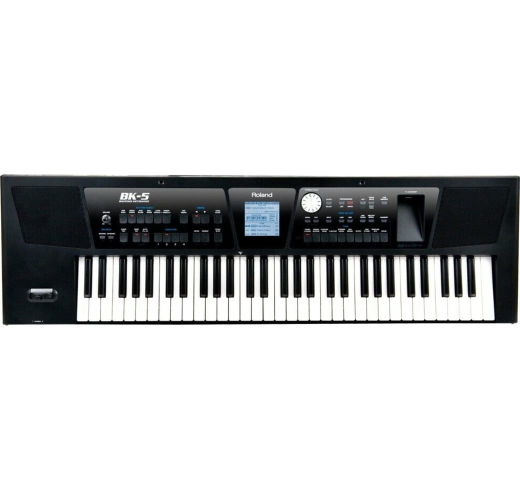 Schwarz Roland BK-5 61-Tasten-Backing-Keyboard.1