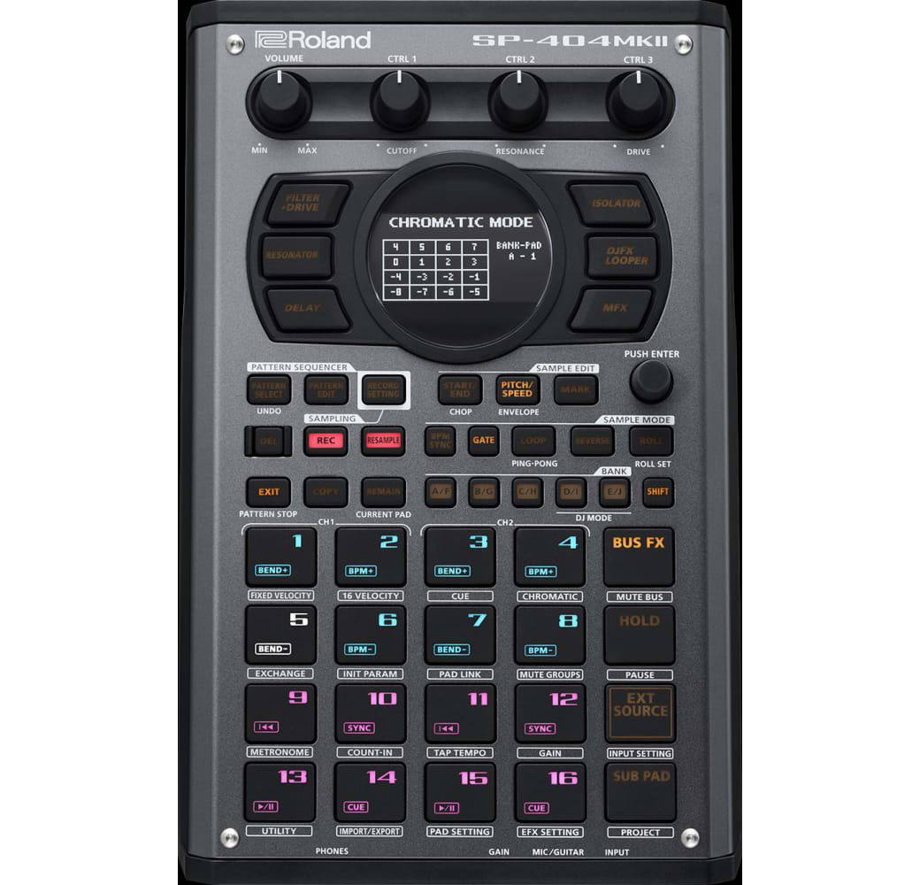 Negro Roland SP-404MKII Mobile Sampler.2