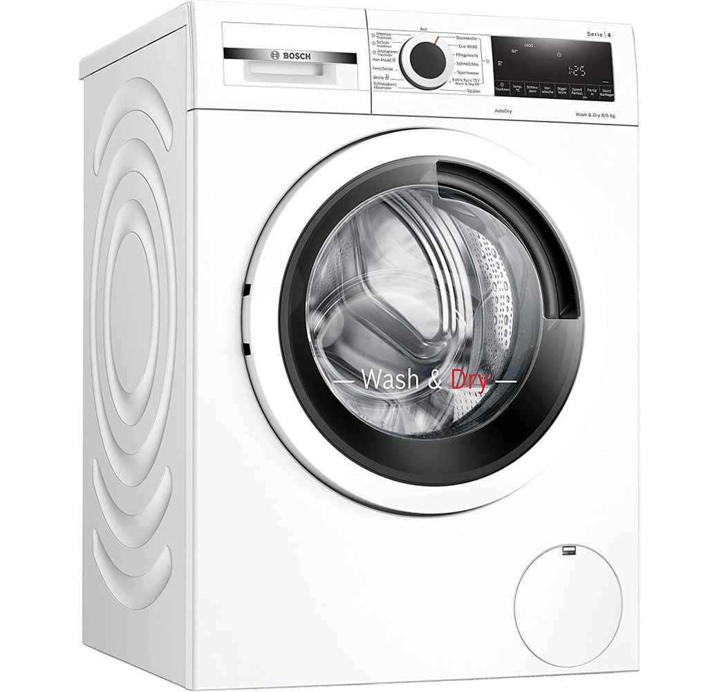 White Bosch Washer Dryer Combo Serie 4 WNA13440.1