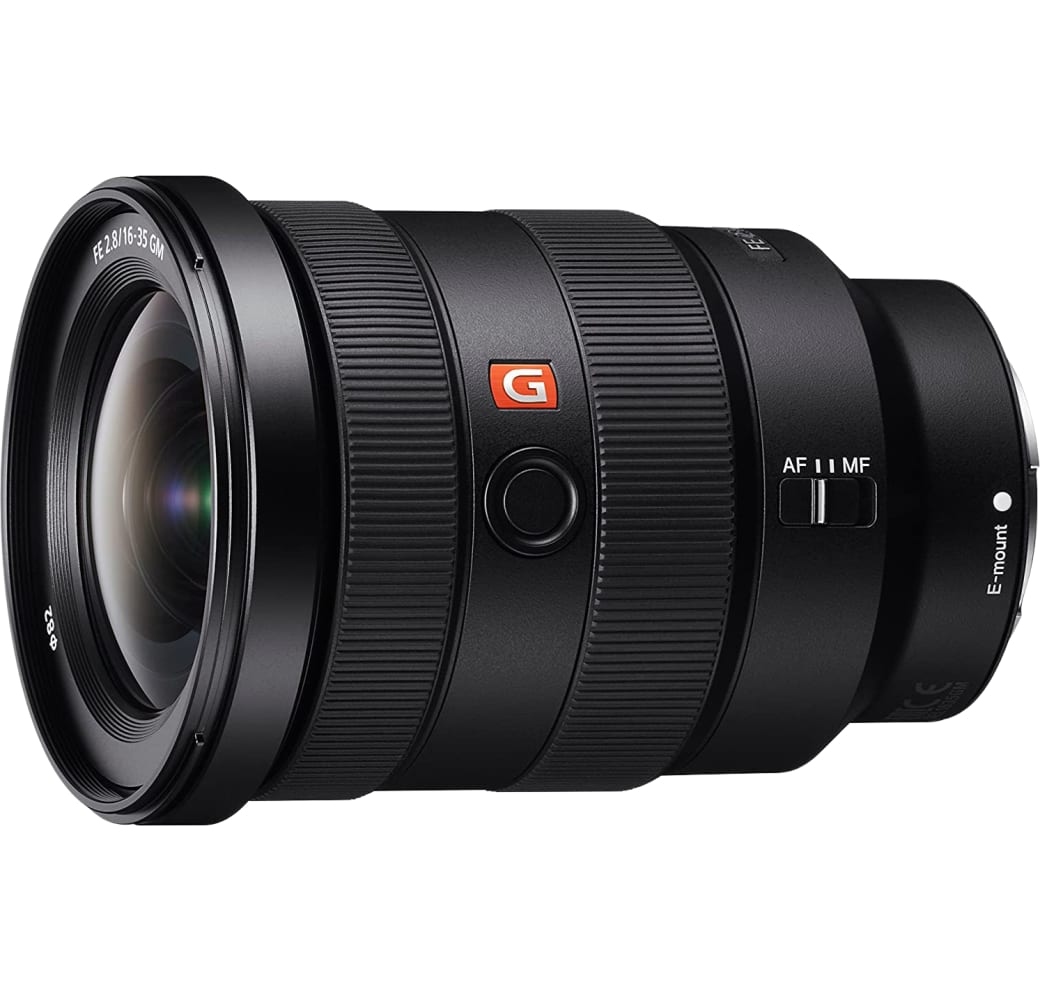 Black Sony FE 16-35mm f/2.8 GM lens.1