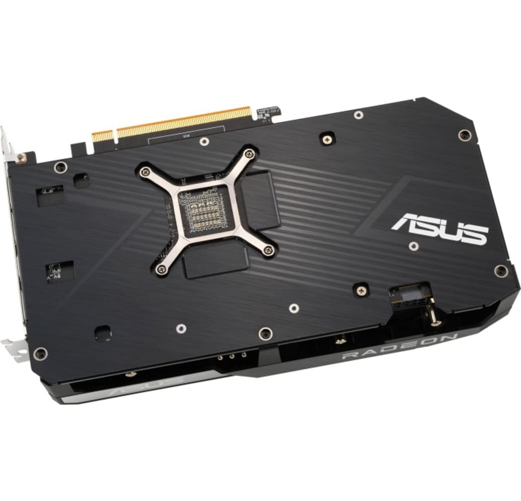 Black Asus Dual Radeon™ RX 6600XT Graphics Card.5