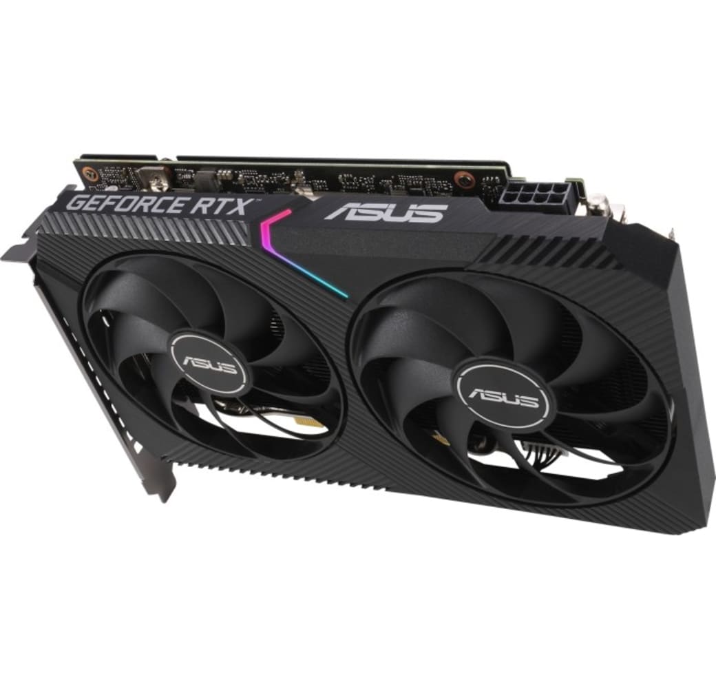 Negro Asus Dual GeForce RTX 3060 Ti V2 MINI Tarjeta gráfica (LHR).5