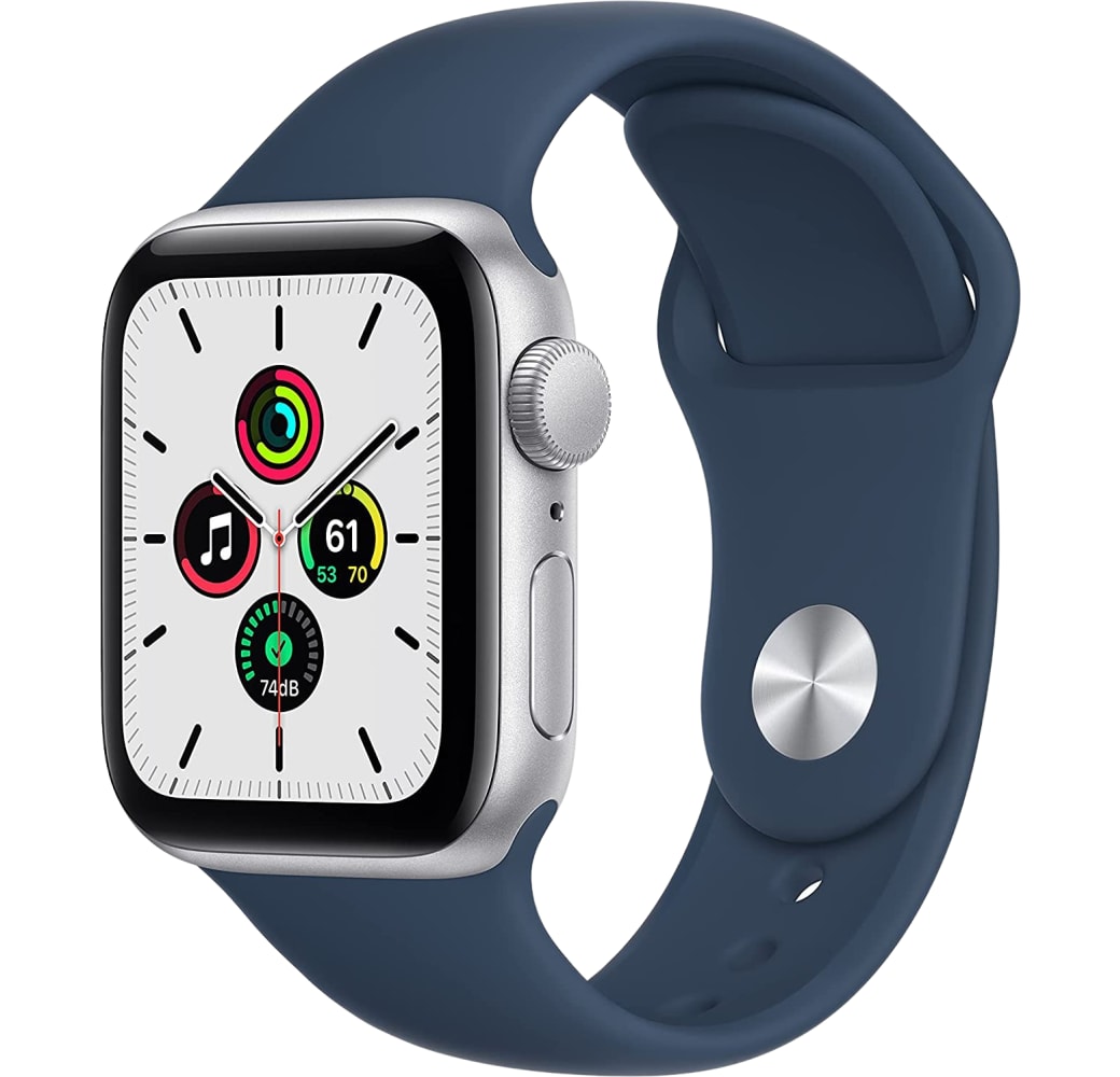 Abyss Blue Apple Watch SE GPS + Cellular, Aluminium behuizing, 40mm.1