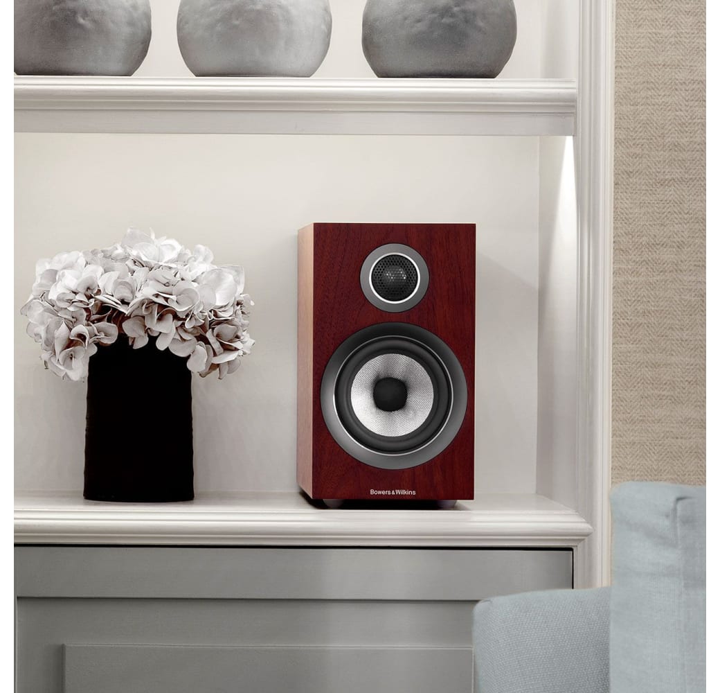 Rosenut Bowers & WIlkins 707 S2 Bookshelf speaker (piece).4