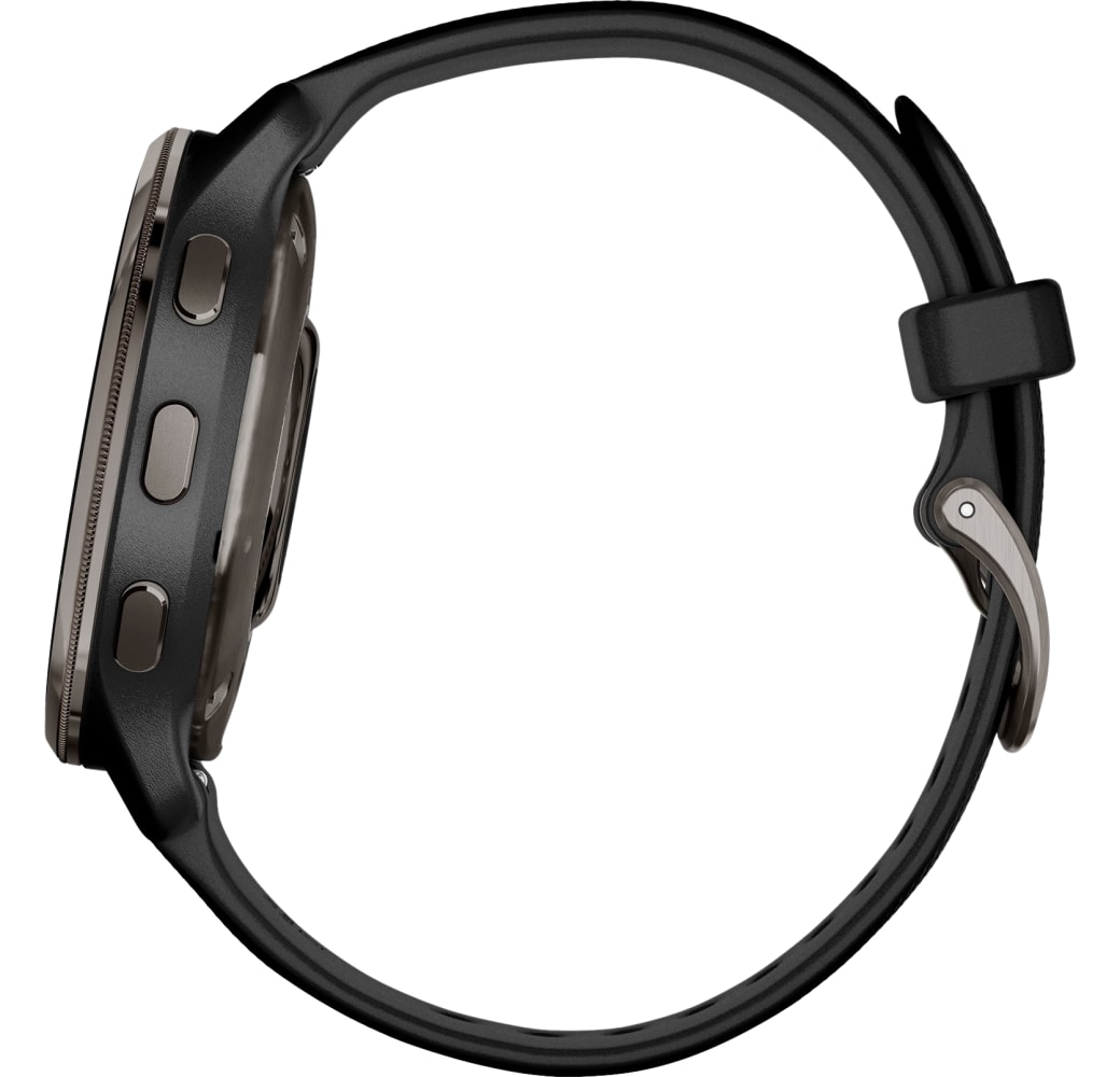 Graphit Garmin Venu 2 Plus Smartwatch, Stahlpolymergehäuse, 43 mm.4