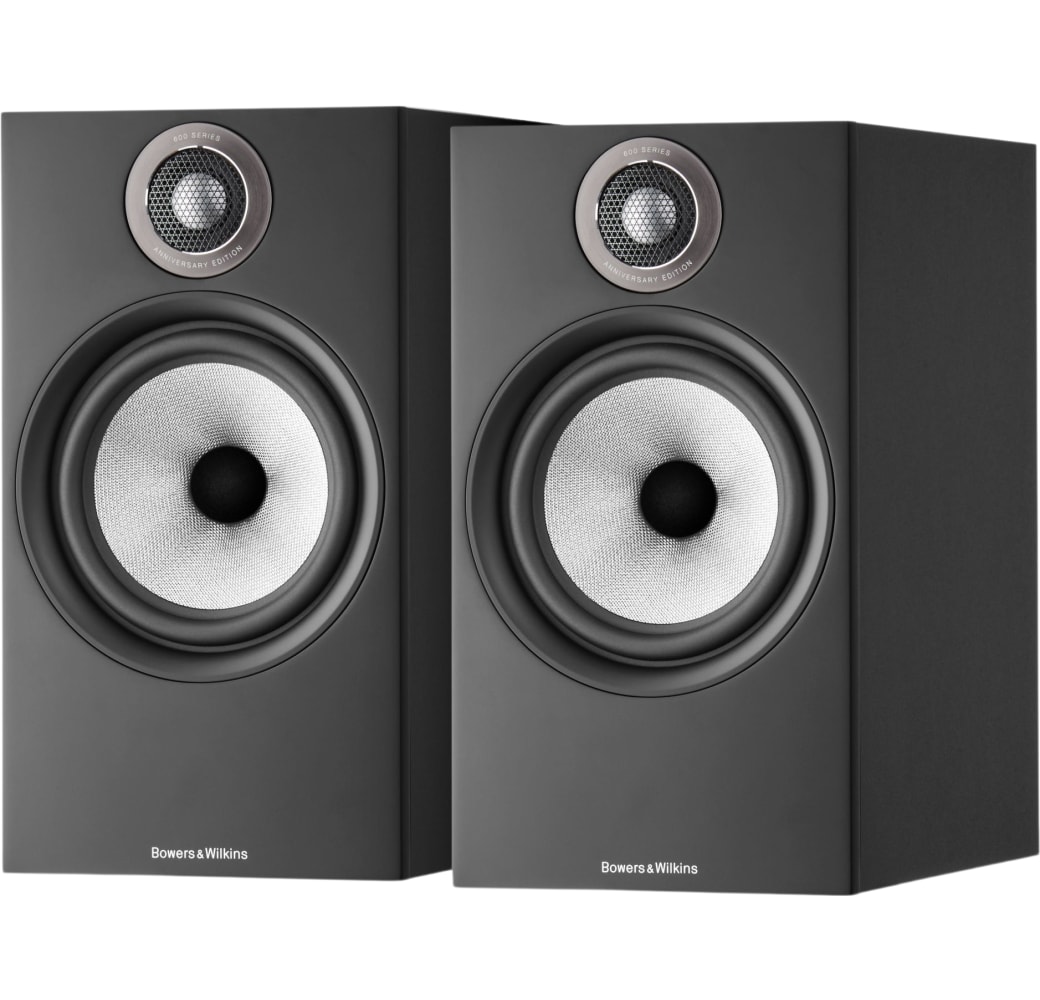 Wit Bowers & WIlkins 606 S2 Anniversary Edition Boekenplankluidsprekers (paar).1