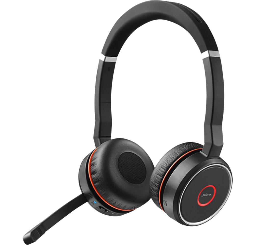 Black Jabra Evolve 75 UC Stereo (Incl. Charging station) Noise-cancelling Wireless Office Headphones.3