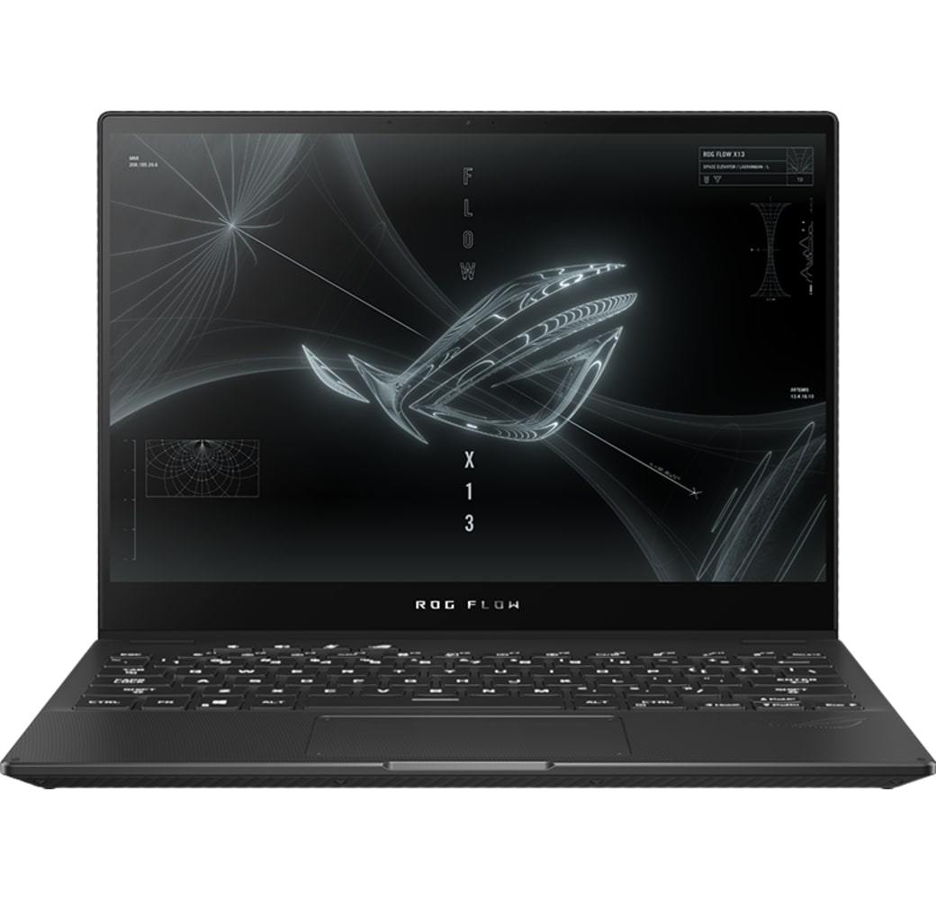 Schwarz Asus ROG Flow X13 GV301QC-K6128T - Gaming Notebook - AMD Ryzen™ 7 5800HS - 16GB - 512GB SSD - NVIDIA® GeForce® RTX 3050.1