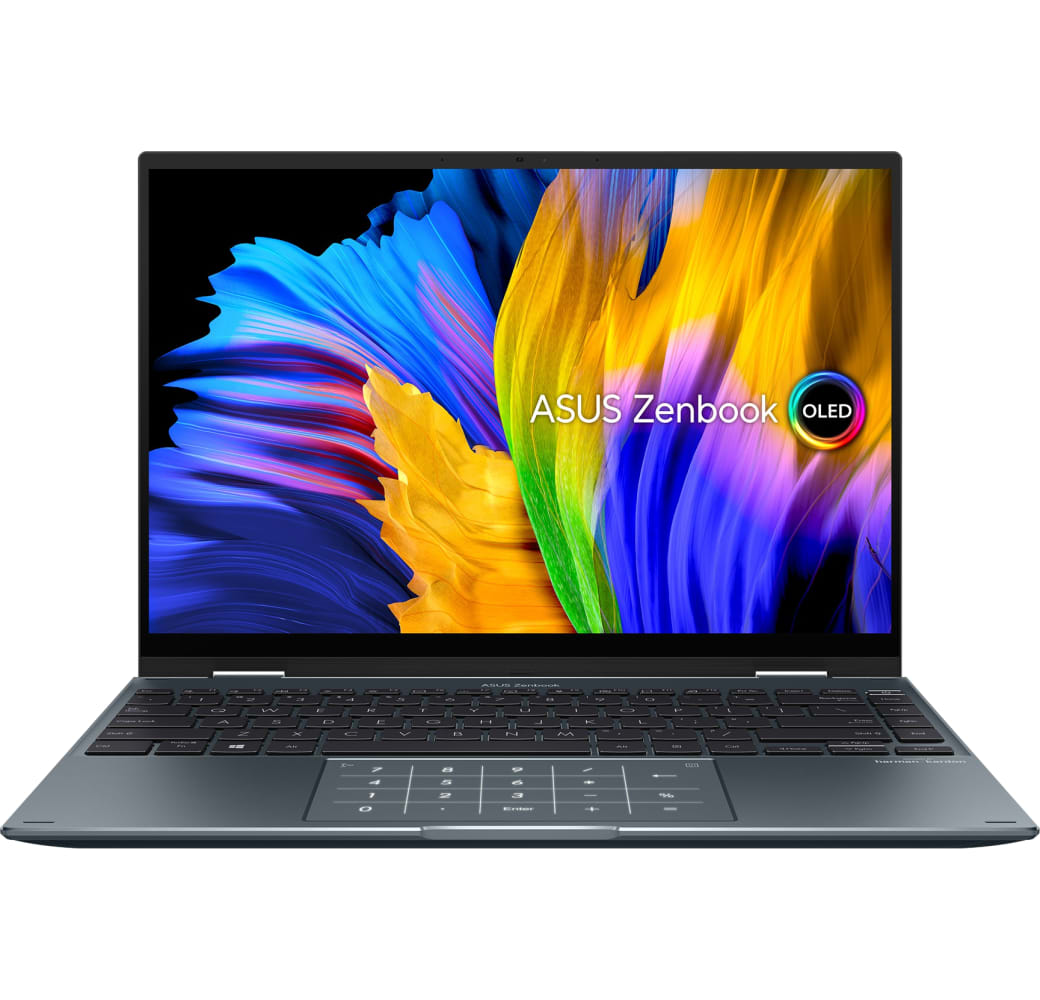 Grey ASUS Zenbook Flip 14" Laptop - Intel® Core™ i7-1165G7 - 16GB - 1TB SSD - Intel® Iris® Xe Graphics.1