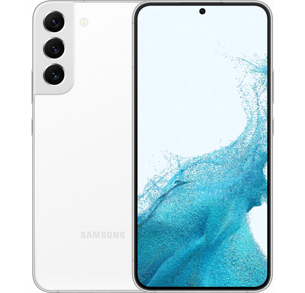 White Samsung Galaxy S22+ Smartphone - 8GB - 128GB.1