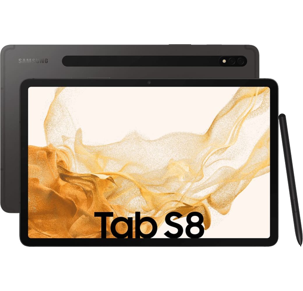 Grijs Samsung Tablet, Galaxy Tab S8 (2022) - WiFi - Android - 128GB.1