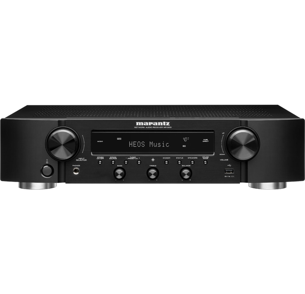 Black Marantz NR1200 Home Theater Receiver.2