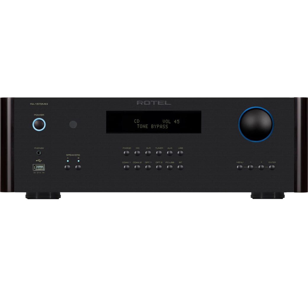 Zwart Rotel RA-1572 MKII Stereo Geïntegreerde Versterker.1