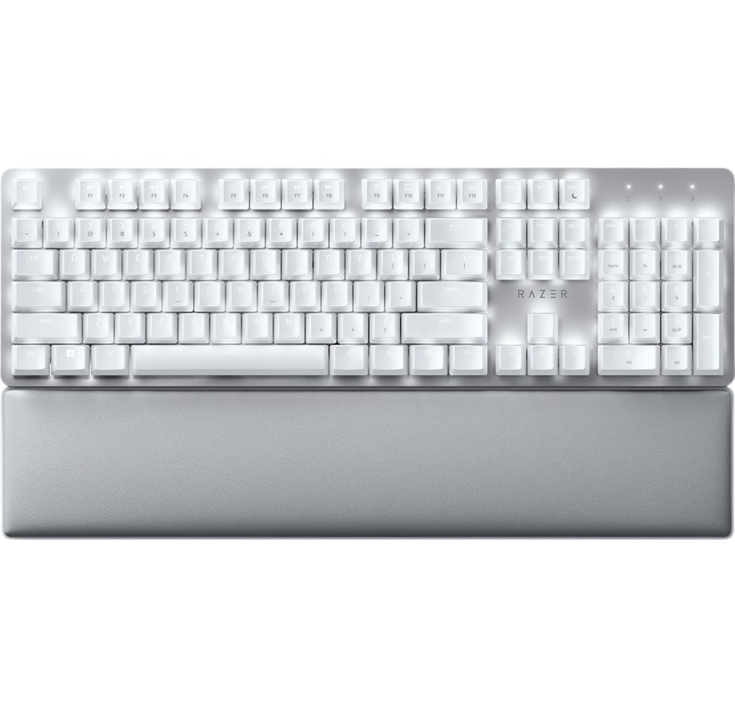 White Razer Pro Type Ultra Keyboard.1