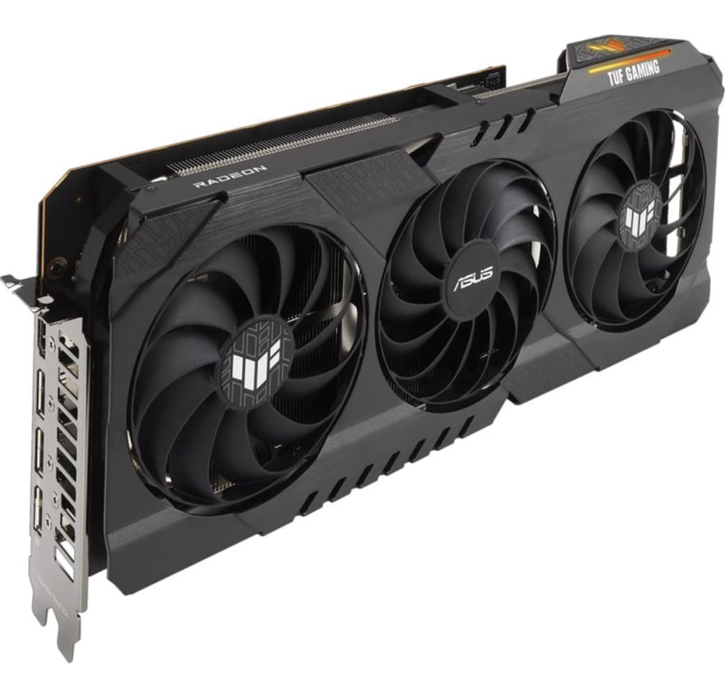 Black ASUS TUF Top Edition Radeon RX 6900 XT Graphics Card.2