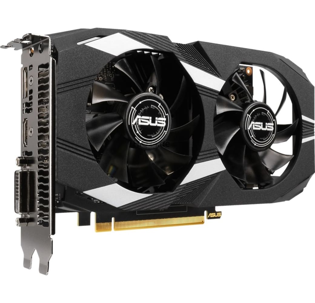 Black ASUS Dual OC Edition GeForce GTX 1650 Graphics Card.2