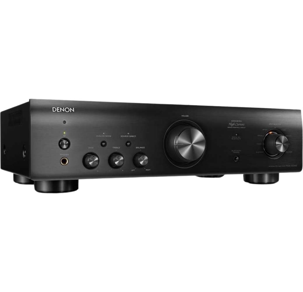 Black Denon PMA-600NE Stereo Integrated Amplifier.1