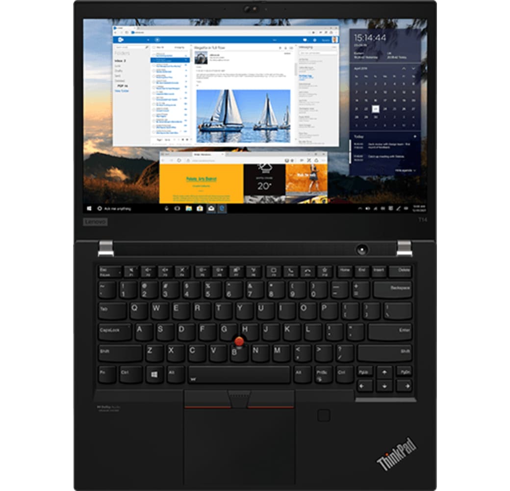 Black Lenovo ThinkPad T14s Gen 2 Laptop - AMD Ryzen™ 7 5850U - 16GB - 512GB SSD - AMD Radeon™ Graphics.4