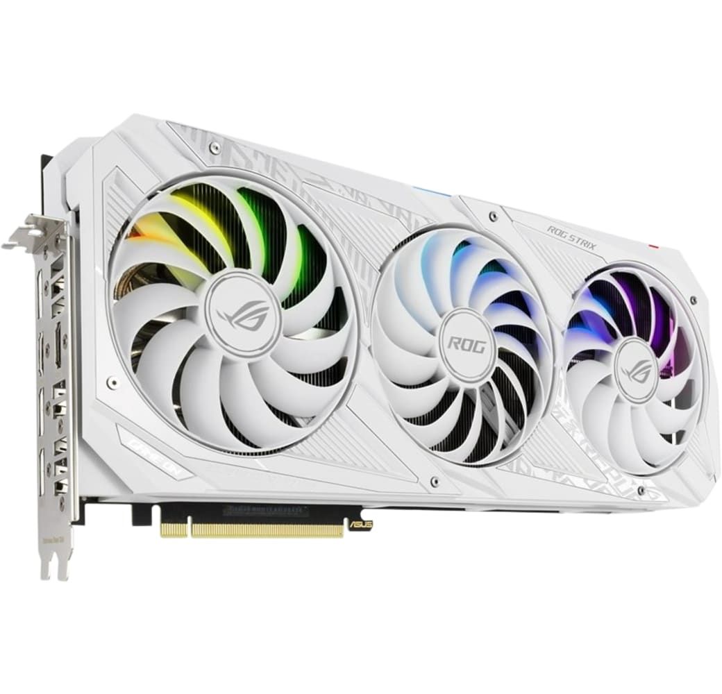 White ASUS ROG STRIX V2 GeForce RTX 3070 Tarjeta gráfica.1