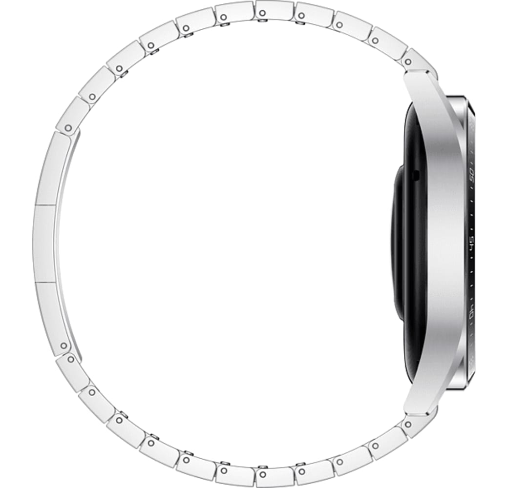 Silver Huawei GT3 Smartwatch, Stainless Steel Case, 46mm.6