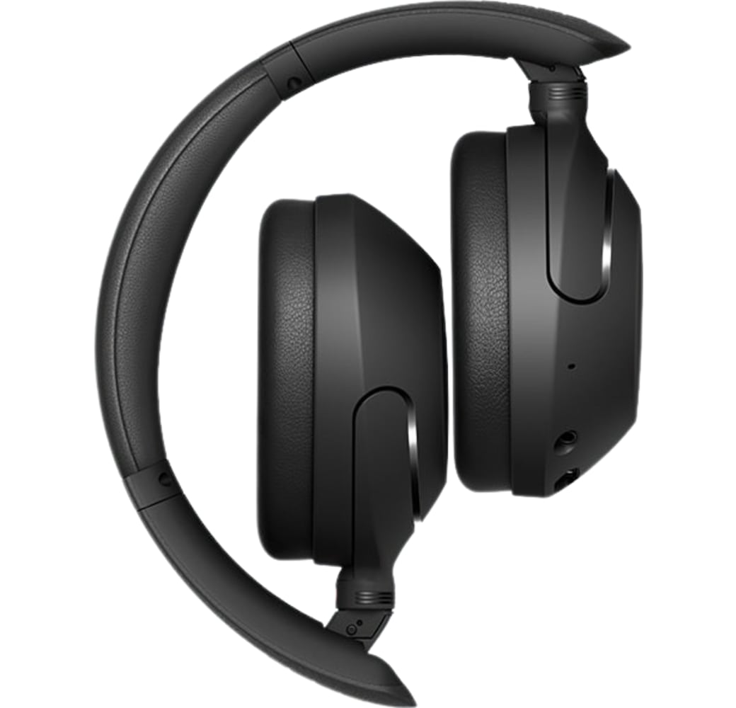 Black Sony WH-XB910N Noise-cancelling Over-ear Bluetooth headphones.4