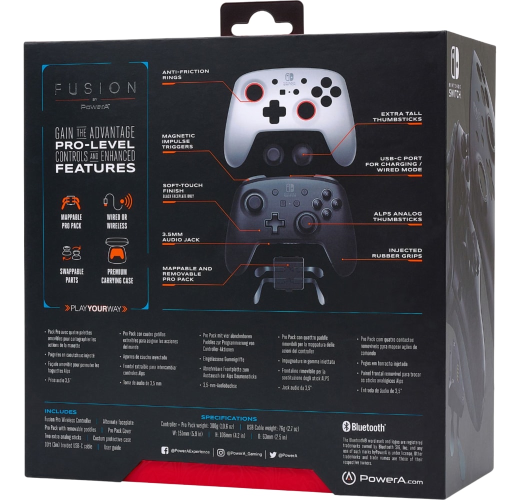  PowerA Fusion Pro Wireless Controller for Nintendo