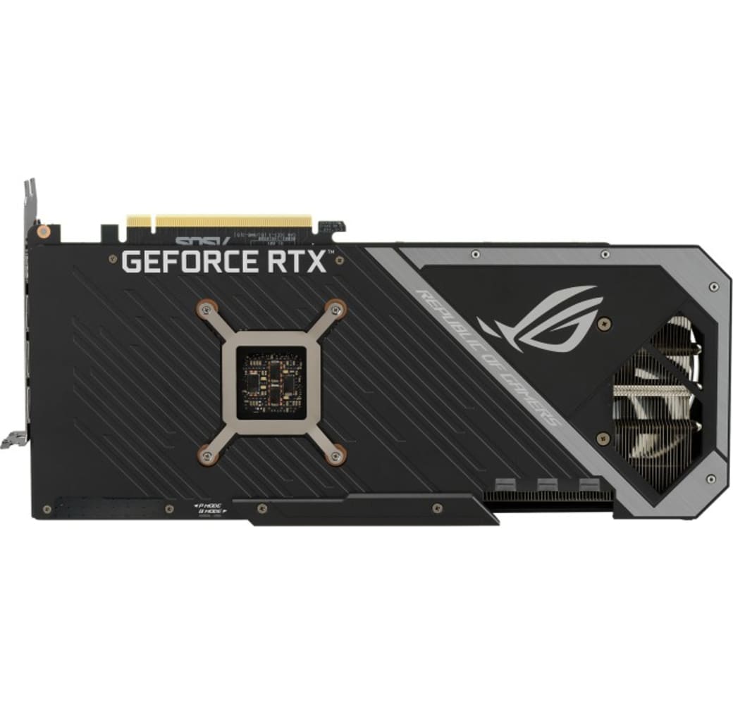 Black Asus ROG Strix GeForce RTX 3070 Ti OC Graphics Card.4