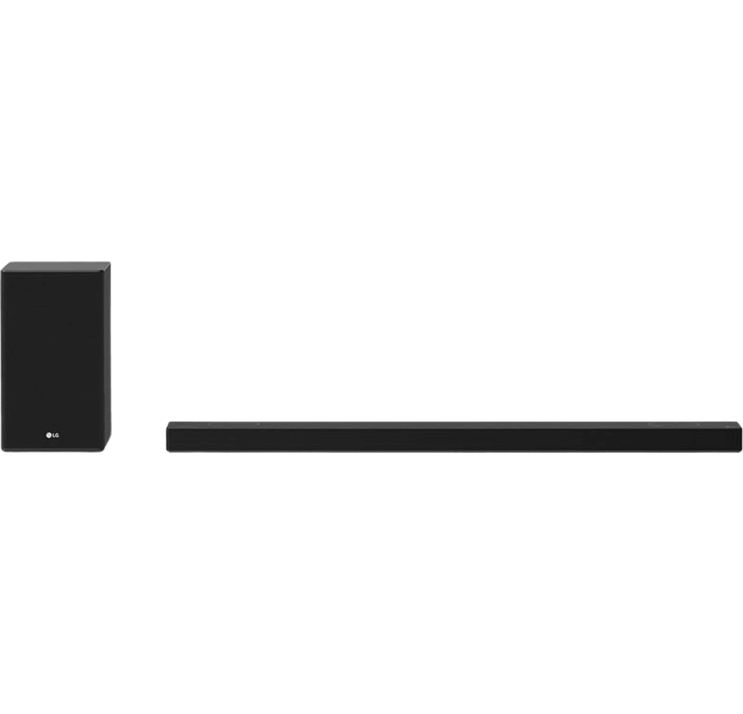 Black LG DSP9YA Soundbar + Subwofer.1