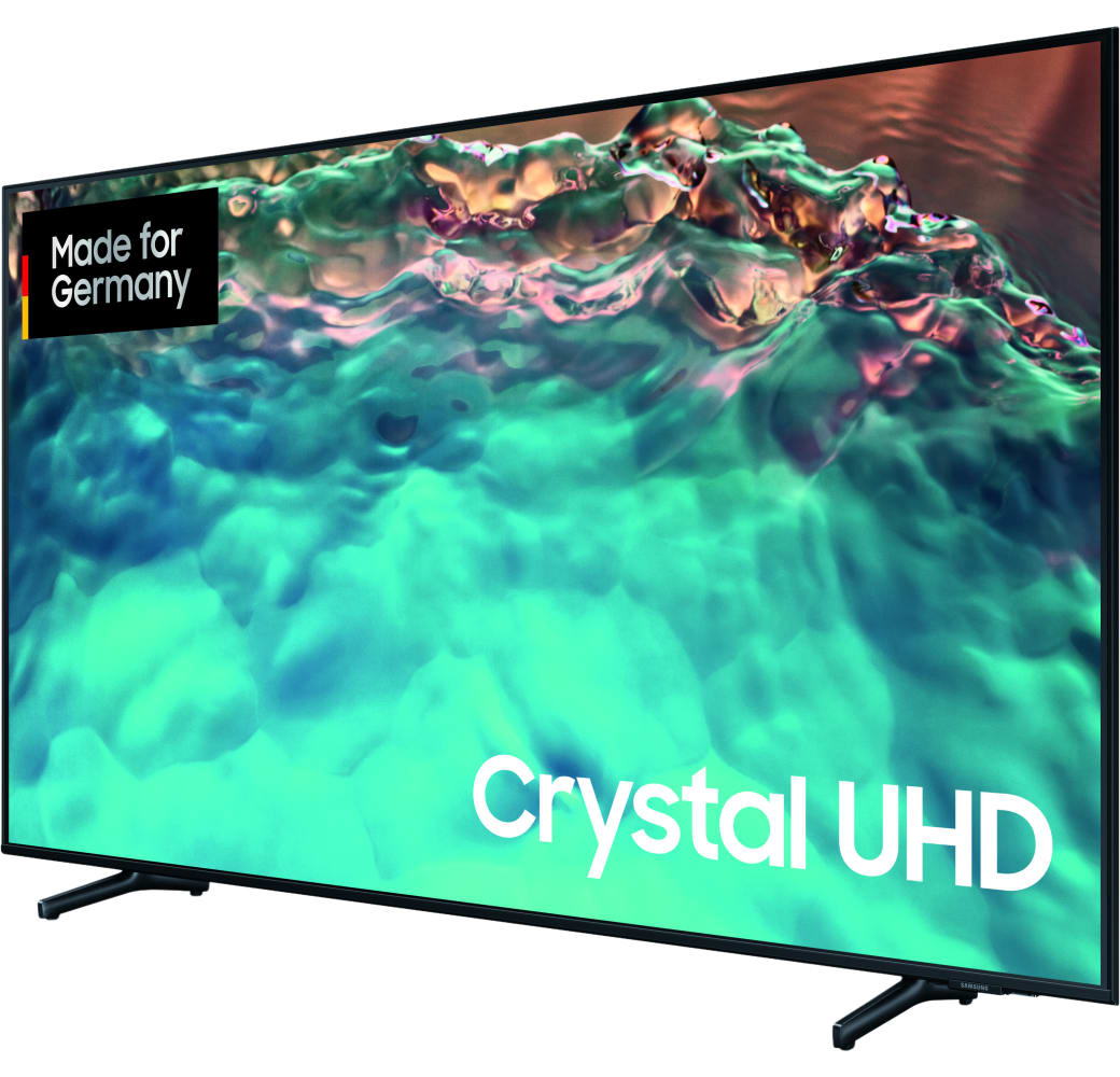 Black Samsung TV 55" GU55BU8079UXZG Crystal UHD 4K .2