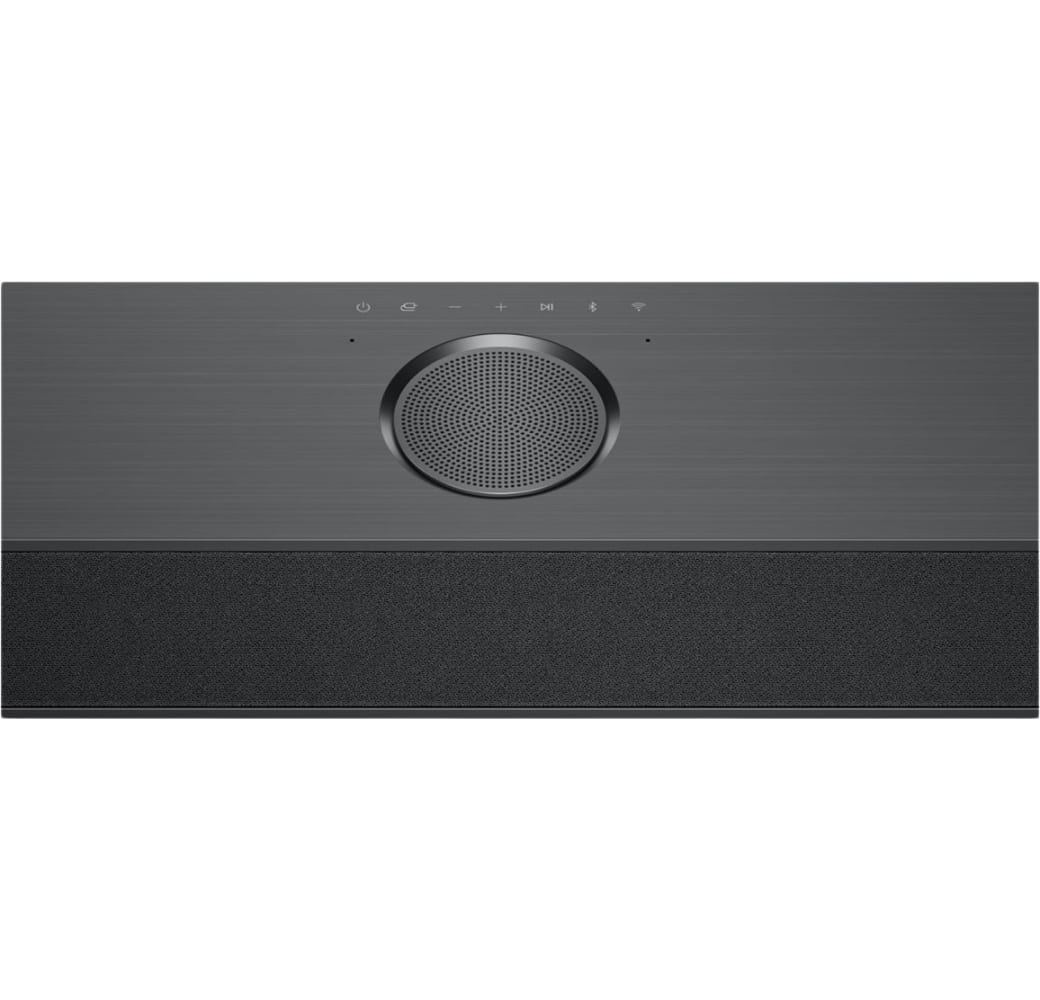Black LG DS80QR Soundbar.4