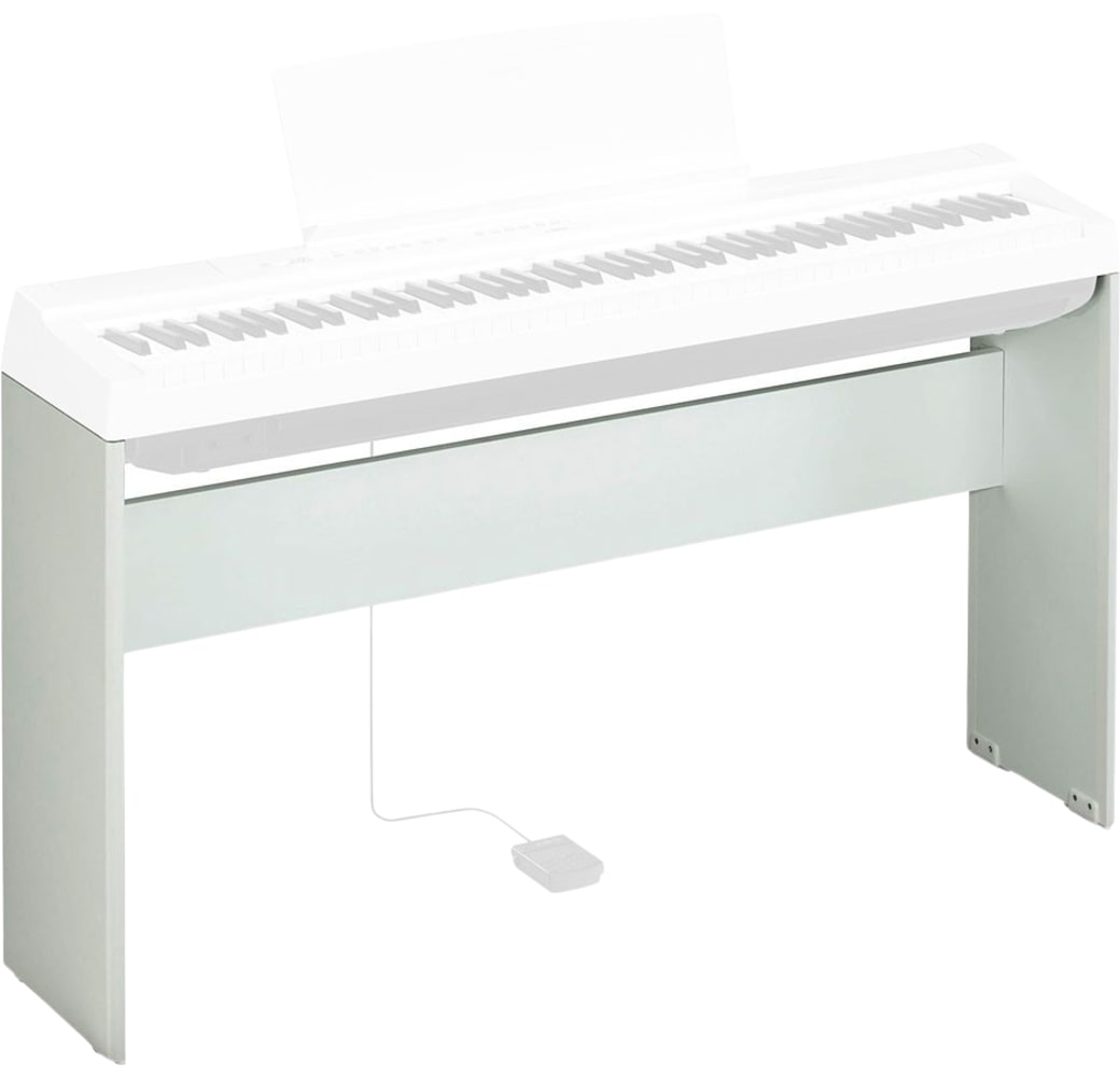 White Yamaha L-125 Stand for P-125 Digital Piano.1