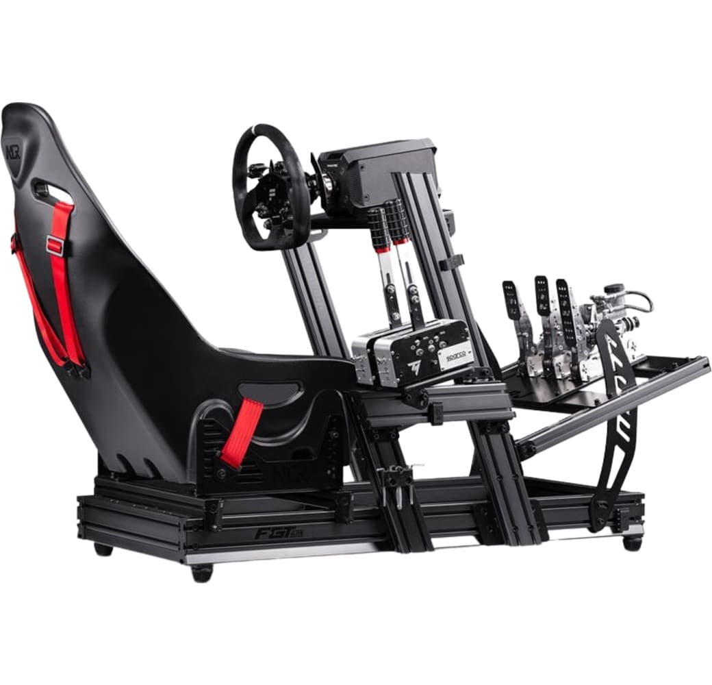 Zwart Next Level Racing F-GT Elite Wheel Plate Edition Simulator Cockpit.1