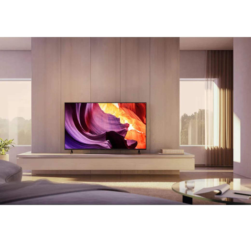 Schwarz Sony TV 50" KD-50X80KAEP.6