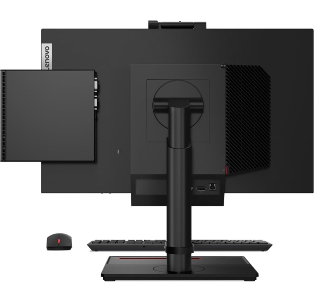 Black Lenovo ThinkCentre M70q Tiny Desktop - Intel® Core™ i5-10400T - 8GB - 256GB SSD - Intel® UHD Graphics (PC Only).5