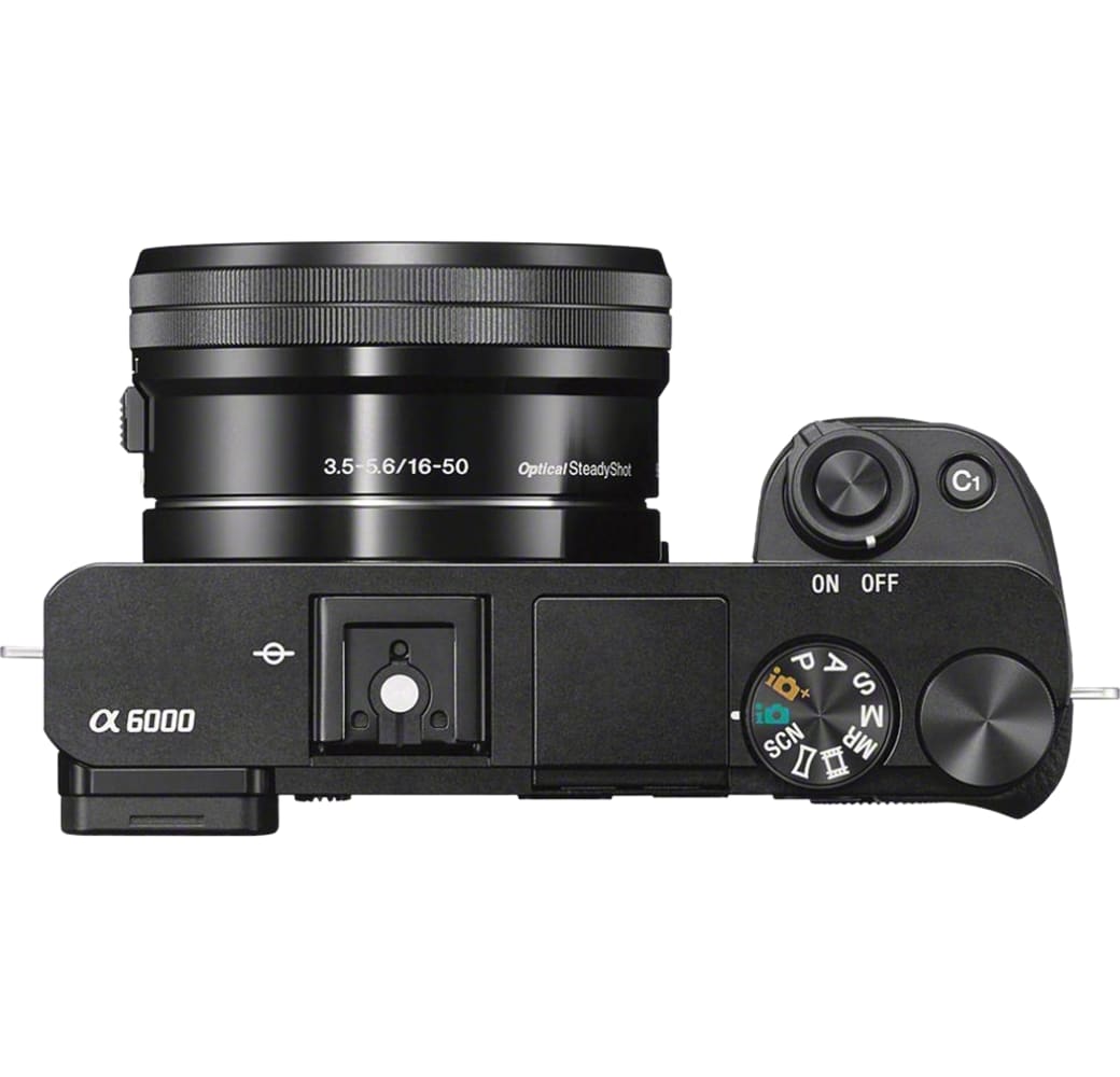 Alquila Sony Alpha 6000 + 16-50mm f/3.5-5.6 + 55-210mm f/4.5-6.3 kit desde  54,90 € al mes