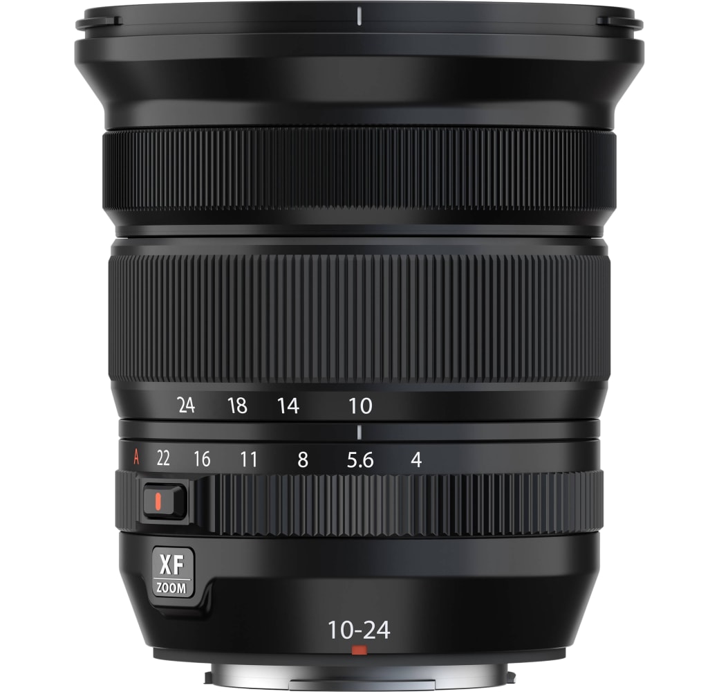 Black Fujifilm XF 10-24mm F/4 R OIS WR.2