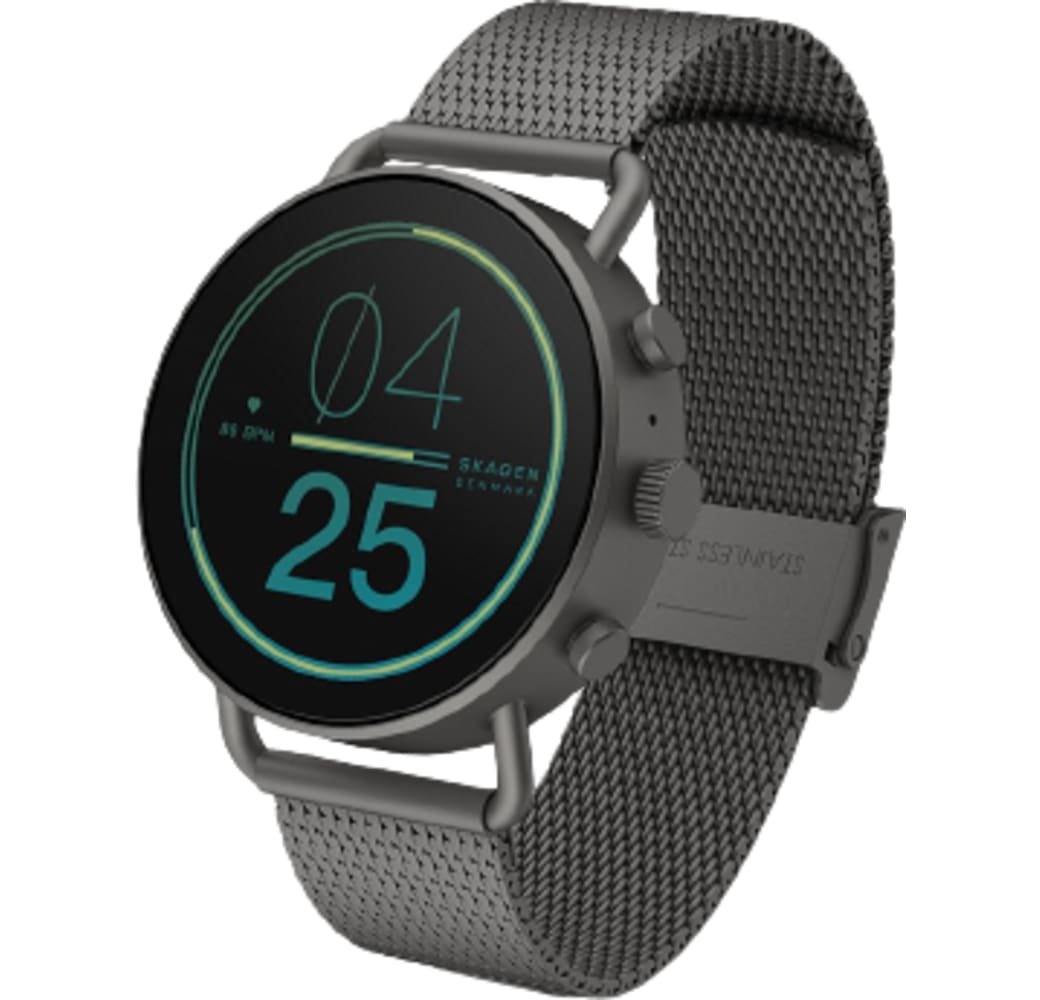 gris oscuro Skagen Falster Gen 6 Smartwatch, correa de acero inoxidable, 41 mm.1