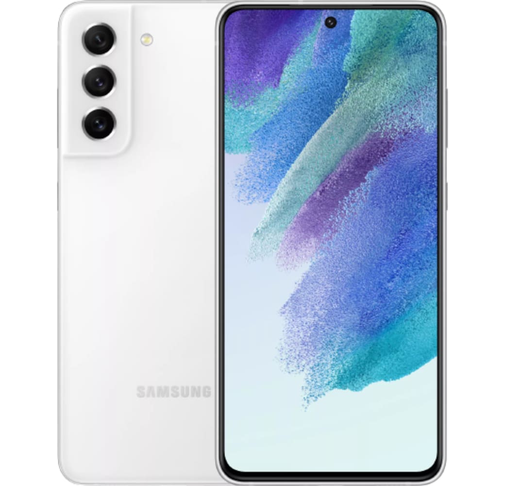White Samsung Galaxy S21 FE Smartphone - 256GB - Dual SIM.1
