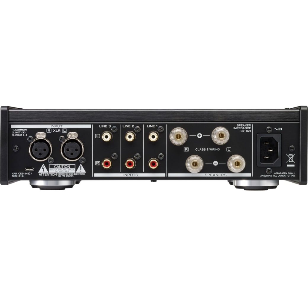 Zwart Amplificador integrado TEAC AX-505.5